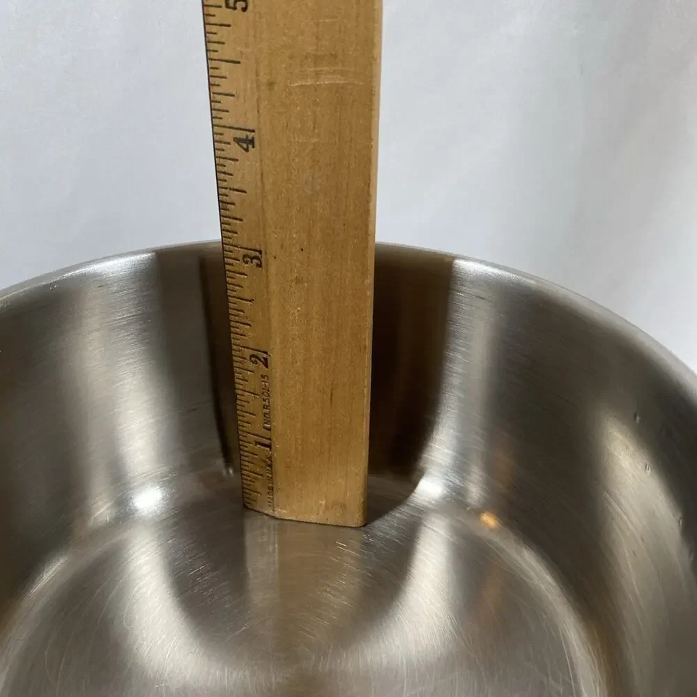 Vintage 1801 Revere Ware 1 Quart Qt Saucepan Lid TriPly bottom Clinton Ill 89 f